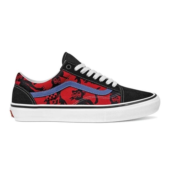 VANS x Krooked by Natas Kaupas for Ray Barbee Old Skool Skate Sneakers - Picture 1 of 10